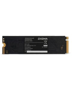 SSD накопитель Meta S69 DGSM4512GS69T 512ГБ M 2 2280 PCIe 4 0 x4 NVMe M 2 rtl Digma