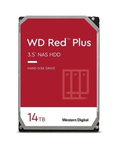 Жесткий диск Red Plus 140EFGX 14ТБ HDD SATA III 3 5 Wd