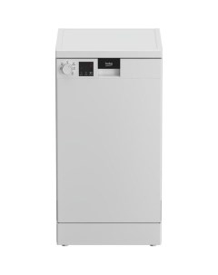 Посудомоечная машина DVS050R01W узкая напольная 44 8см загрузка 10 комплектов белая Beko