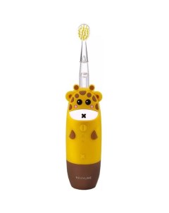 Электрическая зубная щетка RL025 насадки для щётки 2шт цвет желтый Revyline