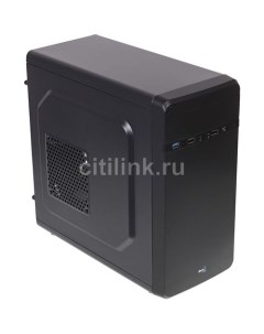 Корпус mATX Qs 180 Mini Tower без БП черный Aerocool