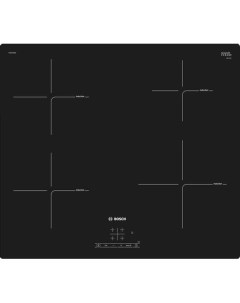 Индукционная варочная панель PIE601BB5E независимая черный Bosch