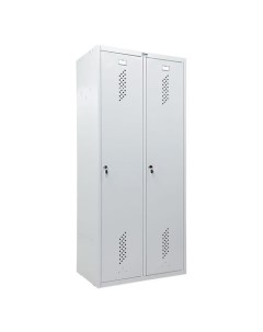 Шкаф для одежды LS 21 80 металл 1830мм х 813мм серый Практик