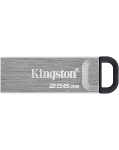 Флешка USB DataTraveler Kyson 256ГБ USB3 1 серебристый и черный Kingston