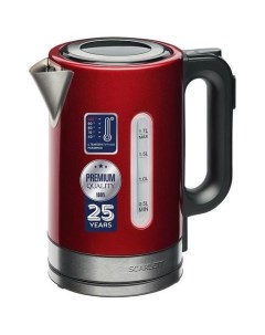 Чайник электрический SC EK21S77 2200Вт красный и черный Scarlett