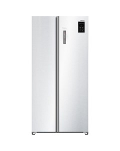 Холодильник двухкамерный RSD 537BI No Frost Side by Side инверторный белый Tesler