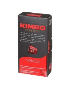 Кофе в капсулах NC Napoli капсулы совместимые с кофемашинами NESPRESSO крепость 10х Kimbo