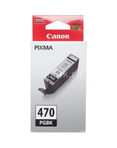 Картридж PGI 470PGBK черный 0375C001 Canon