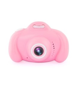 Цифровой компактный фотоаппарат iLook K410i детский розовый Rekam