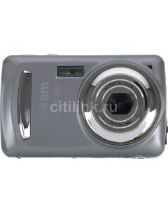 Цифровой компактный фотоаппарат iLook S740i темно серый Rekam
