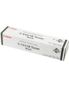 Тонер C EXV18 GPR 22 для iR1018 1022 черный 465грамм туба Canon