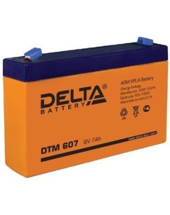 Аккумуляторная батарея для ИБП DTM 607 6В 7Ач Дельта