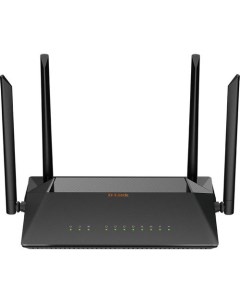 Wi Fi роутер DSL 245GR R1A AC1200 VDSL2 ADSL2 черный D-link