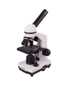 Микроскоп Rainbow 2L световой оптический биологический 40 400x на 3 объектива лунный камень Levenhuk