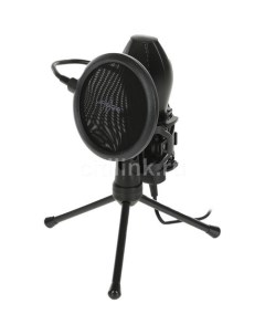 Микрофон Stream 400 Plus черный Hama