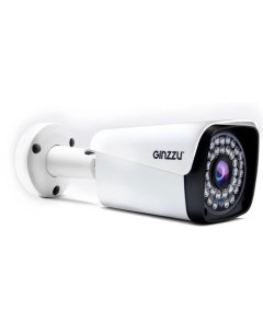 Камера видеонаблюдения аналоговая HAB 2301A 1080p 3 6 мм белый Ginzzu