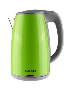 Чайник электрический GL 0307 2000Вт зеленый и серый Galaxy