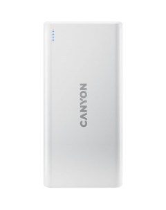 Внешний аккумулятор Power Bank PB 106 10000мAч белый Canyon