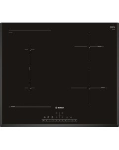 Индукционная варочная панель Serie 6 PVS611FB5E независимая черный Bosch