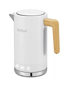 Чайник электрический КТ 6189 2200Вт белый Kitfort