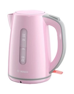 Чайник электрический TWK7500K 2200Вт розовый и серый Bosch