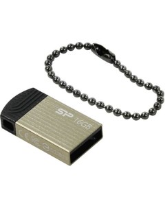 Флешка USB Touch T20 16ГБ USB2 0 серебристый Silicon power