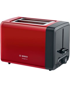 Тостер TAT4P424 красный черный Bosch