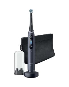 Электрическая зубная щетка Vitality iO Series 8 насадки для щётки 1шт цвет черный Oral-b