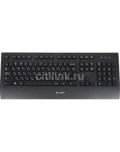Клавиатура K280e USB черный Logitech