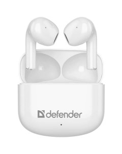 Гарнитура Twins 925 для телефона вкладыши Bluetooth белый Defender