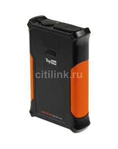 Внешний аккумулятор Power Bank TOP X38PRO 38000мAч черный оранжевый Topon