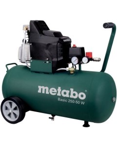 Компрессор поршневой Basic 250 50 W масляный Metabo