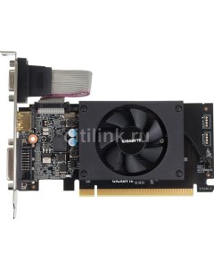 Видеокарта NVIDIA GeForce GT 710 GV N710D3 2GL 2ГБ DDR3 Low Profile Ret Gigabyte