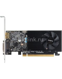 Видеокарта NVIDIA GeForce GT 1030 GV N1030D4 2GL 2ГБ DDR4 Low Profile Ret Gigabyte