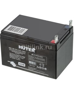 Батарея аккумуляторная 64 1 23 12В 12Ач SLA Huter