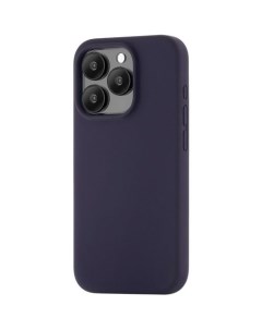 Чехол клип кейс Touch Mag Case для Apple iPhone 15 Pro противоударный темно фиолетовый Ubear