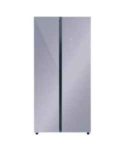 Холодильник двухкамерный LSB520SLGID Total No Frost Side by Side инверторный серебристый Lex