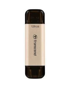 Флешка USB Jetflash 930С 128ГБ USB3 0 золотистый и черный Transcend