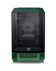 Корпус miniITX The Tower 300 Racing Green Micro Tower без БП зеленый Thermaltake