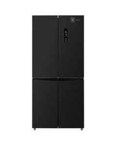 Холодильник двухкамерный WCD 450 BG NoFrost Inverter Side by Side инверторный черный Weissgauff