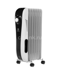 Масляный радиатор Sport line EOH M 5157N с терморегулятором 1500Вт 7 секций 3 режима белый Electrolux