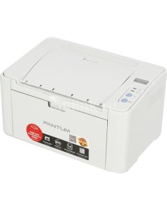 Принтер лазерный P2200 черно белая печать A4 цвет серый Pantum