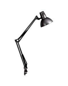 Настольная лампа KD 312 C02 на струбцине черный Camelion