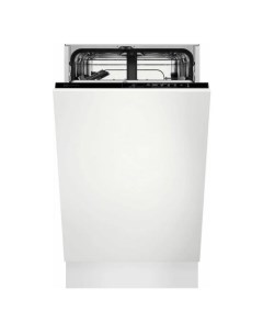 Встраиваемая посудомоечная машина EEA12100L узкая ширина 44 6см полновстраиваемая загрузка 9 комплек Electrolux
