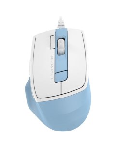 Мышь Fstyler FM45S Air оптическая проводная USB голубой и белый A4tech