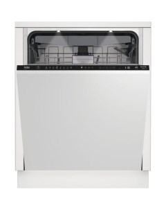 Встраиваемая посудомоечная машина BDIN38530A полноразмерная ширина 59 8см полновстраиваемая загрузка Beko