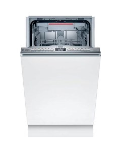 Встраиваемая посудомоечная машина SPV6ZMX01E узкая ширина 44 8см полновстраиваемая загрузка 10 компл Bosch