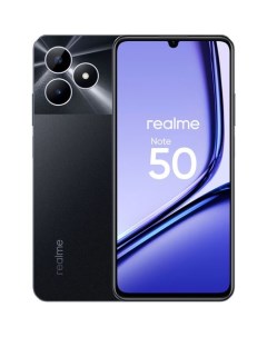 Смартфон Note 50 3 64Gb RMX3834 черный Realme