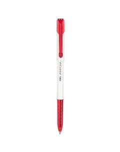 Ручка шариков Arrow EQ23 RD корп белый красный d 0 7мм чернила красн 1шт 12 шт кор Deli
