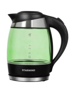 Чайник электрический SKG2213 2200Вт зеленый и черный Starwind